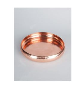 Urna Redonda de Cobre Puro de Gran Tamaño con Diseño de Alta Calidad para Jardín o Hogar - Product Image 1