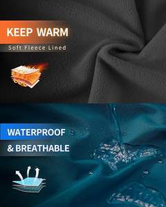 Premium Custom Women's Knitted Spandex Softshell Bomber <b>Jacket</b> with <b>Hood</b> <b>Fleece</b> Lined Warm Lightweight Waterproof Insulated - Product Image 5