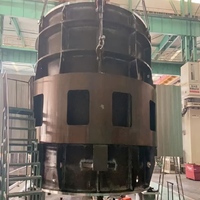 Usinage et soudage CNC pour les coques de réservoirs sous pression et les anneaux de retenue de turbines hydrauliques