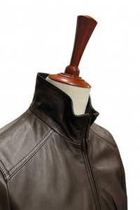 Abrigo Largo Unisex de Cuero Genuino, Chaqueta de Cuero de Piel de Oveja Premium con un Solo Botón |   Ropa de Abrigo de Moda de Invierno |   Logotipo Personalizado OEM - Product Image 4