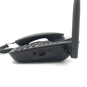 Téléphone <span class=keywords><strong>fixe</strong></span> de bureau <span class=keywords><strong>sans</strong></span> <span class=keywords><strong>fil</strong></span> avec grande clé SIM VoLTE 4G avec point d'accès WiFi et port Lan - Product Image 2
