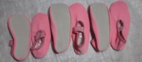 Zapatos de Gimnasia y Danza para Niños con Suela de Goma y Parte Superior de Poliéster