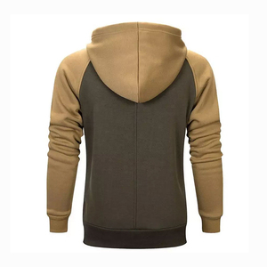 Sweat à capuche personnalisé vierge 350 400gsm hommes coton sérigraphie recadrée 500gsm sweat à capuche unisexe Streetwear français éponge sweat à capuche fabricants - Product Image 3