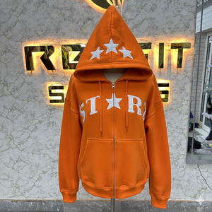 Precio ajustable de alta calidad Sudadera con capucha con cremallera más demandada Puff Impreso Hecho en fábrica Precio barato Sudaderas con capucha Hombres Sudaderas con capucha para hombres - Product Image 4