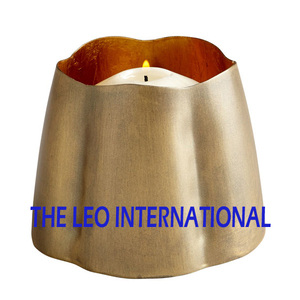 Portavelas de Acero Inoxidable, Forma Redonda, Acabado Negro, Estilo Elegante, Moderno, de Concreto, Único - Product Image 4