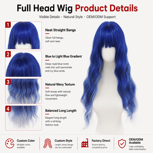 วิกผมบ๊อบสีชมพูสังเคราะห์ราคาโรงงาน พร้อมหน้าม้า วิกผมลอนน้ำสั้น ทนความร้อน สำหรับใส่ในชีวิตประจำวันและงานปาร์ตี้แฟนซี - Product Image 3