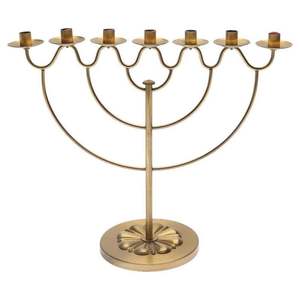 เชิงเทียนอะลูมิเนียมสำหรับงานฉลองฮานุกกะห์ ดีไซน์น้ำหนักเบา ทนทาน เหมาะสำหรับตกแต่งบ้านในเชิงศาสนา - Product Image 5