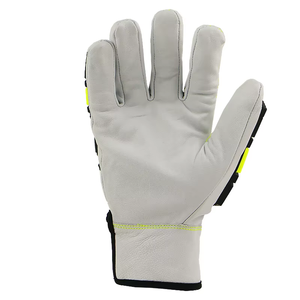 Gants de mécanicien de qualité supérieure pour la protection au travail industriel, en cuir, résistants aux chocs TPR, gants de sécurité robustes pour travaux mécaniques - Product Image 2