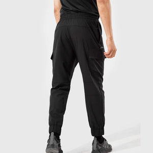 Joggers de lona de cintura media OEM para hombre, pantalones y pantalones deportivos cómodos - Product Image 2