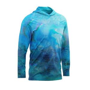 Diseño personalizado Jersey con capucha camisas de pesca protección Uv ropa de pesca logotipo personalizado pesca sudaderas camisas ropa deportiva sublimación - Product Image 4