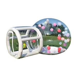 เต็นท์โดมเป่าลมบ้านเป่าลมขนาด3ม. 4 5ม. บ้านปราสาทกระโดดบ้านเด้งสีขาว - Product Image 1