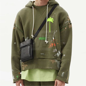 เสื้อฮู้ดดี้พิมพ์ลายสกรีนสำหรับผู้ชาย แฟชั่นลำลอง เนื้อผ้านุ่ม สวมใส่สบาย - Product Image 2