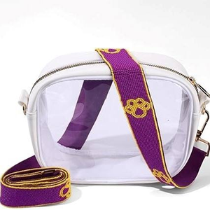 Correa de Bolso Cruzado Ajustable Hecha a Mano con Cuentas Decorativas, Repuesto de Correa de Hombro con Cuentas, por AFZA ENTERPRISES - Product Image 1