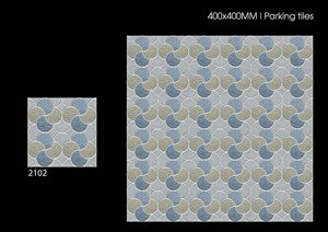 Carreaux vitrifiés émaillés polis confortables commerciaux 400x400 Double charge pour une utilisation commerciale confortable - Product Image 2