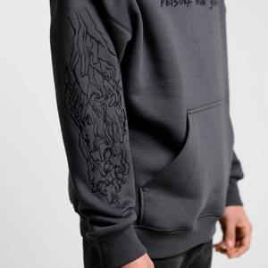 เสื้อมีฮู้ดแบบมีซิปสำหรับผู้ชายผ้าคอตตอนเนื้อนุ่มระบายอากาศได้ดีมี100% ทันสมัยปรับแต่งโลโก้ได้ - Product Image 6