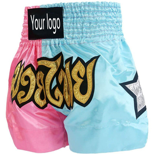 2025 pantalones cortos de lucha para hombres personalizados al por mayor pantalones cortos de secado rápido Muay Thai pantalones cortos de artes marciales pantalones cortos de boxeo - Product Image 5