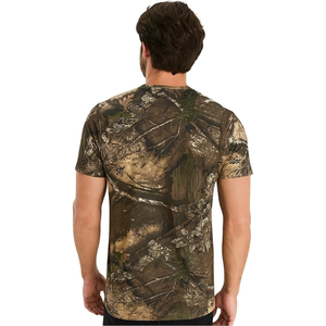 Camiseta de Camuflaje para Hombre, Manga Corta, Ligera, Transpirable, de Poliéster, para Caza, Pesca y Actividades al Aire Libre - Product Image 6