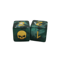 Dés de jeu personnalisés en résine polyédrique pour Dungeons & Dragons