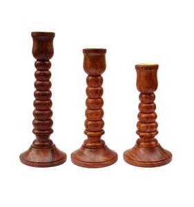 Support de bougie en bois de qualité supérieure, nouveau support de bougie pour la décoration de la maison, bougeoir pour la décoration de mariage, haute vente - Product Image 1