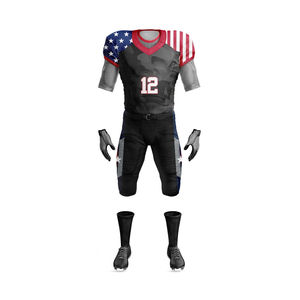 Uniforme de fútbol americano personalizado de calidad superior Venta caliente Ropa de fútbol americano Ropa de entrenamiento Conjuntos de uniformes de equipo - Product Image 5