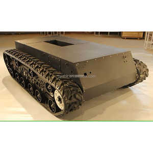 Chasis Robótico Eléctrico de Alta Calidad WD de 500 kg, Plataforma de Vehículo Grande con Orugas, Nuevo Motor Central para Aplicaciones Automotrices 2x3000W - Product Image 4