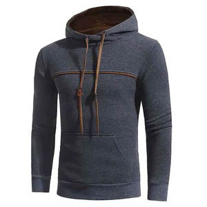 Vente en gros de sweats à capuche surdimensionnés 100% coton personnalisés pantalons de survêtement pour hommes hiver polaire bouffée 3D solide à capuche ODM numérique - Product Image 5