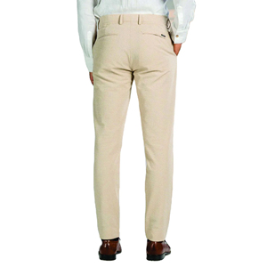 OEM Sustainable <b>New</b> Style Casual Chino Pants for Men Classic-Fit Stretchable Hot Selling Wholesale Chino Pants for Men - Product Image 5