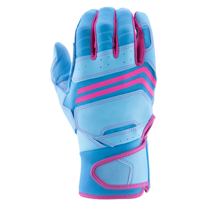 Gants de baseball personnalisés pour adultes, design à manchette longue, respirants, ajustables, en cuir, pour softball, QASWA SPORTS, ambidextres, fermeture auto-agrippante - Product Image 3
