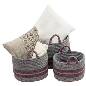 Cestas de jacinto de agua hechas a mano de primera calidad Soluciones de almacenamiento ecológicas al por mayor para interiores sostenibles - Product Image 5