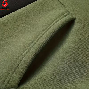 High Quality 100% Cotton Fleece Solid Winter Loose Fit Breathable Quick Dry Comfortable 2 Pcs Best Selling Hooded <b>Men</b> <b>Pullover</b> - Product Image 4