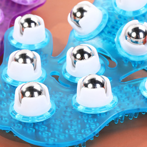 Massaggiatore a Sfera Manuale 16*15cm con 9 Perle per Muscoli, <span class=keywords><strong>Schiena</strong></span>, Collo, Articolazioni, Piedi, Spalle, Gambe, Meridiani, Sollievo dal Dolore, Forma a Palma - Product Image 4