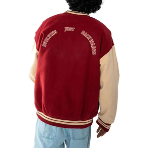 Men's High Quality Wool Baseball <b>Jersey</b> <b>Jacket</b> with Custom Logo 100% Cotton Casual Varsity Sport Letterman Wholesale for Winter - Product Image 6