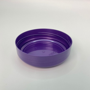 Pavico Vietnam Manufacture PP 500ml Pot de revitalisant Pot blanc avec bouchon à vis violet pour gommage corporel Conteneur d'emballage cosmétique - Product Image 3