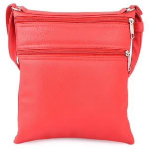 กระเป๋าสะพายไหล่ผู้หญิง (7532) - สีแดง - Product Image 3