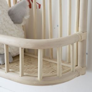 Estante de ratán natural hecho a mano de nuevo diseño para decoración infantil, estante decorativo para dormitorio infantil hecho en Vietnam - Product Image 5