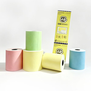 Papel térmico para caja registradora y recibos, rollo de 57x60mm, 57x36mm, 2 1/4 x 85 pies, 57x25 - Product Image 1