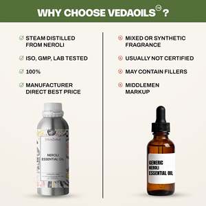 Aceite Esencial de Neroli 100% Puro, Cosmético, con Frankincienso, Naranja Dulce, Mirra, Pomelo, Geranio, Sándalo, Vetiver, Hinojo y Pino - Product Image 5