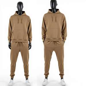 Chándal con Capucha para Hombre, Talla Grande, 100% Algodón, Diseño de Logotipo Personalizado, Ropa Deportiva, Gimnasio, Entrenamiento, Jogging, Unisex 2025 - Product Image 1