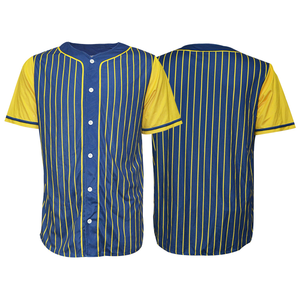 Maillot de softball pour hommes de haute qualité imprimé en gros personnalisé vêtements de sport de marques célèbres pour l'entraînement de baseball - Product Image 4