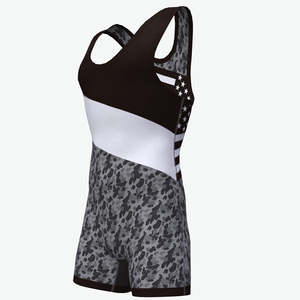 Sans manches de haute qualité hommes lutte Singlet dernière mode léger confortable lutte Singlet avec taux réglable - Product Image 5