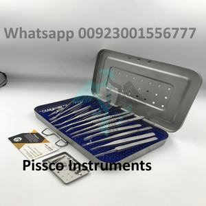 Conjunto de Micro instrumentos vasculares hechos a medida, conjunto de instrumentos de microcirugía, marca privada - Product Image 2