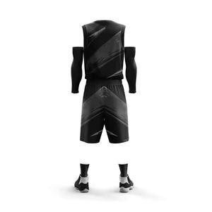 Uniforme de basket-ball de haute qualité pour hommes sur mesure avec fonction respirante et style de jeu de logo imprimé - Product Image 2