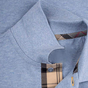 Sublimación personalizada Camisas en blanco para hombres Transpirable Casual para Polos con logotipo bordado Camisa de golf sólida Ropa - Product Image 4