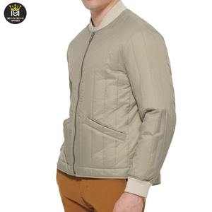 Nouvelle vente en gros Bomber personnalisé hommes printemps extérieur coupe-vent grande taille Bomber veste d'hiver - Product Image 3