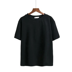 T-shirt surdimensionné pour hommes 270gsm Vêtements des fabricants personnalisés 100% coton avec des chemises en coton confortables en polyester - Product Image 1