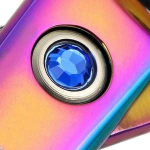 กรรไกรตัดผมบางกรรไกรสเตนเลสสีรุ้งออกแบบได้ตามต้องการ - Product Image 6