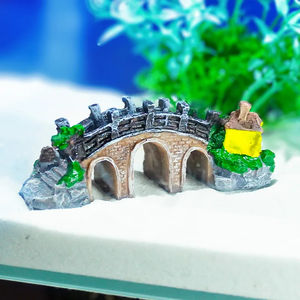 Decoración de Acuario con Puente Artificial de Estilo Moderno, Accesorios para Peceras al por Mayor, Opciones Multicolores - Product Image 2