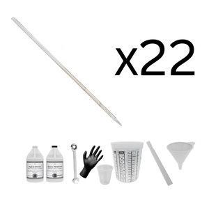 Solar Mounting <b>System</b> IntegraRack IR AnchorSpike Kit 22 Pack for BallastRack Frames up to 10 Panels - Product Image 2