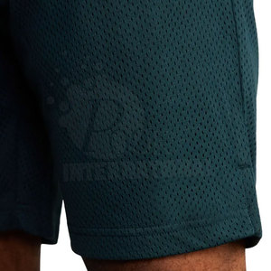 Latest Men's Mesh Shorts Gym Wear 100% Polyester Casual Solid Color Lightweight Breathable Elastic Waist High Quality All Sizes - Product Image 5