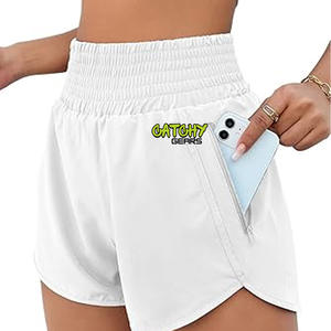 กางเกงขาสั้นเล่นกีฬาสำหรับผู้หญิงกางเกงขาสั้นเล่นกีฬากางเกงขาสั้นผ้าโพลีเอสเตอร์แบบสั่งทำ - Product Image 1